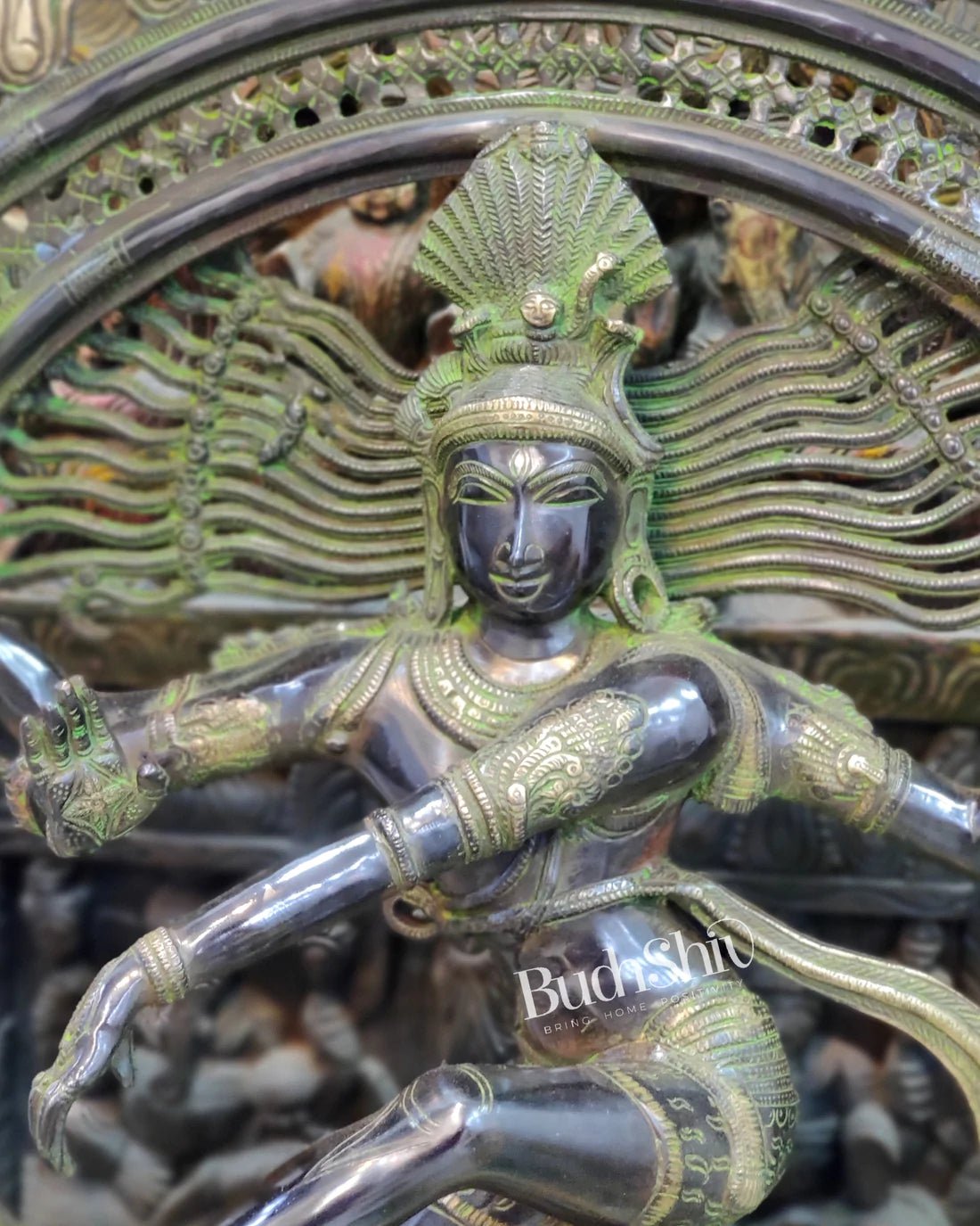 Hindu Shiva Nataraja Statue Natraja Brass Sculpture Lord of The