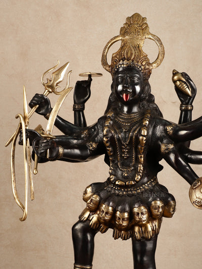 Kali Maa Brass Idols
