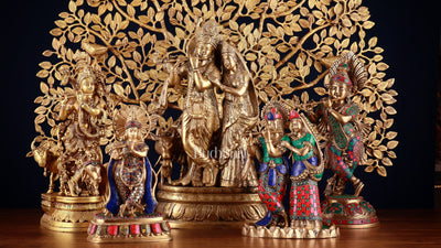Krishna Brass Idols