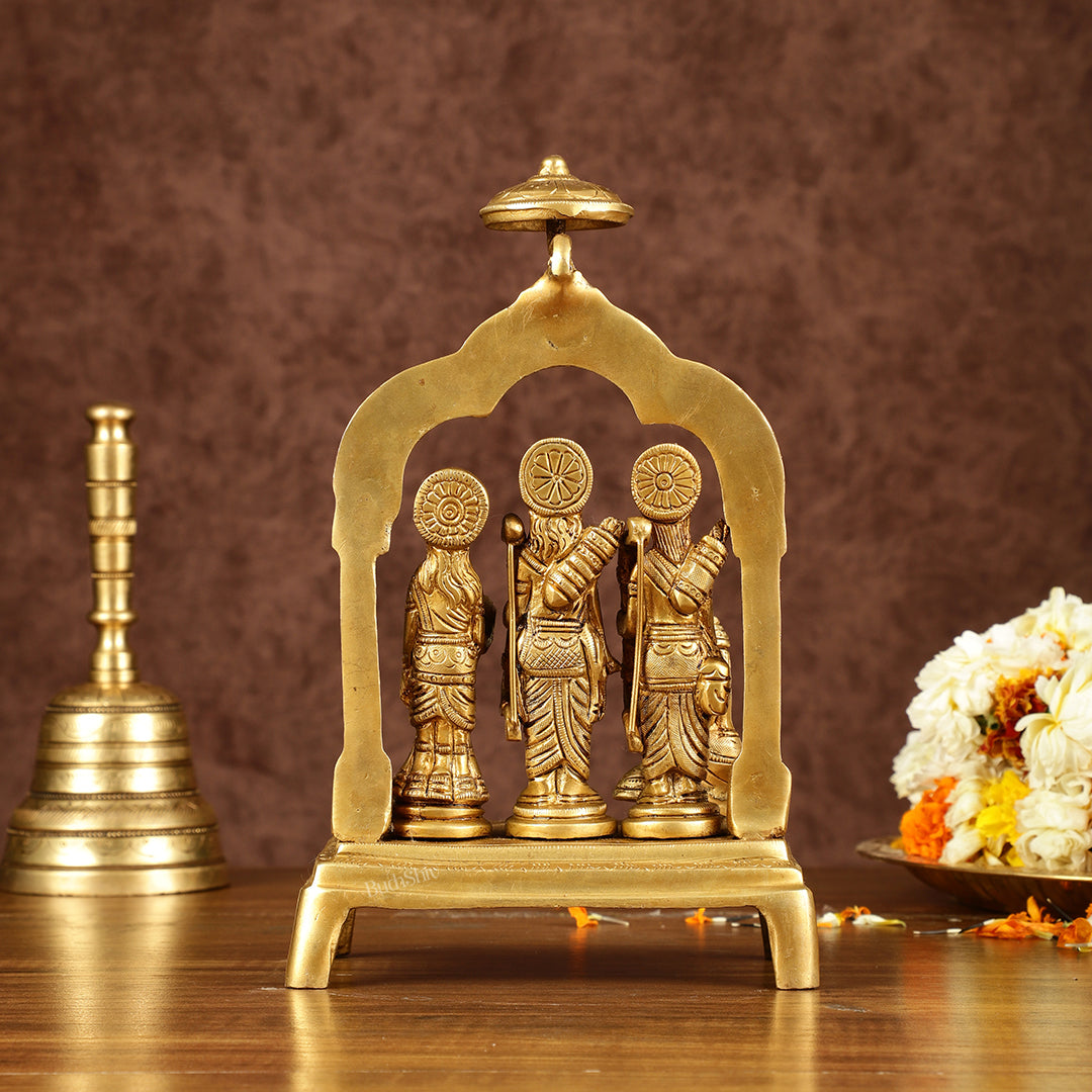 Brass Ram Darbar Idol | Height: 9.5 inch