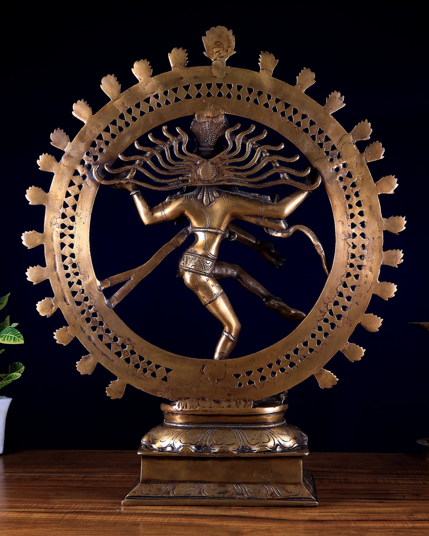 Pure Brass Nataraja Statue | 24 inch/2 feet tall