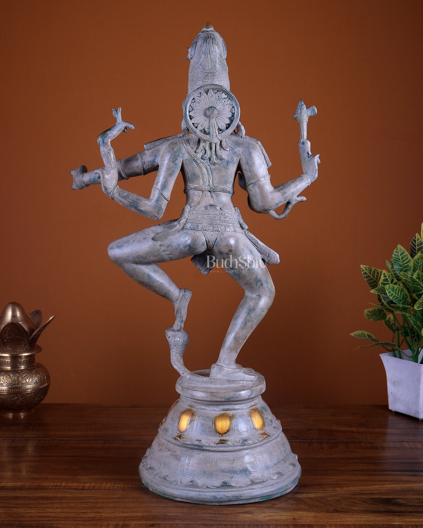Brass Dancing Shiva Statue 22 inch