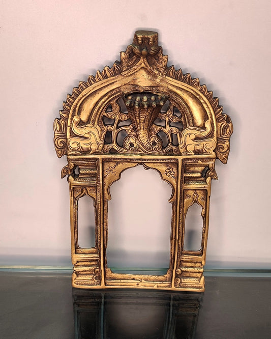 Brass Antique Handcrafted Prabhavali - Budhshiv.com