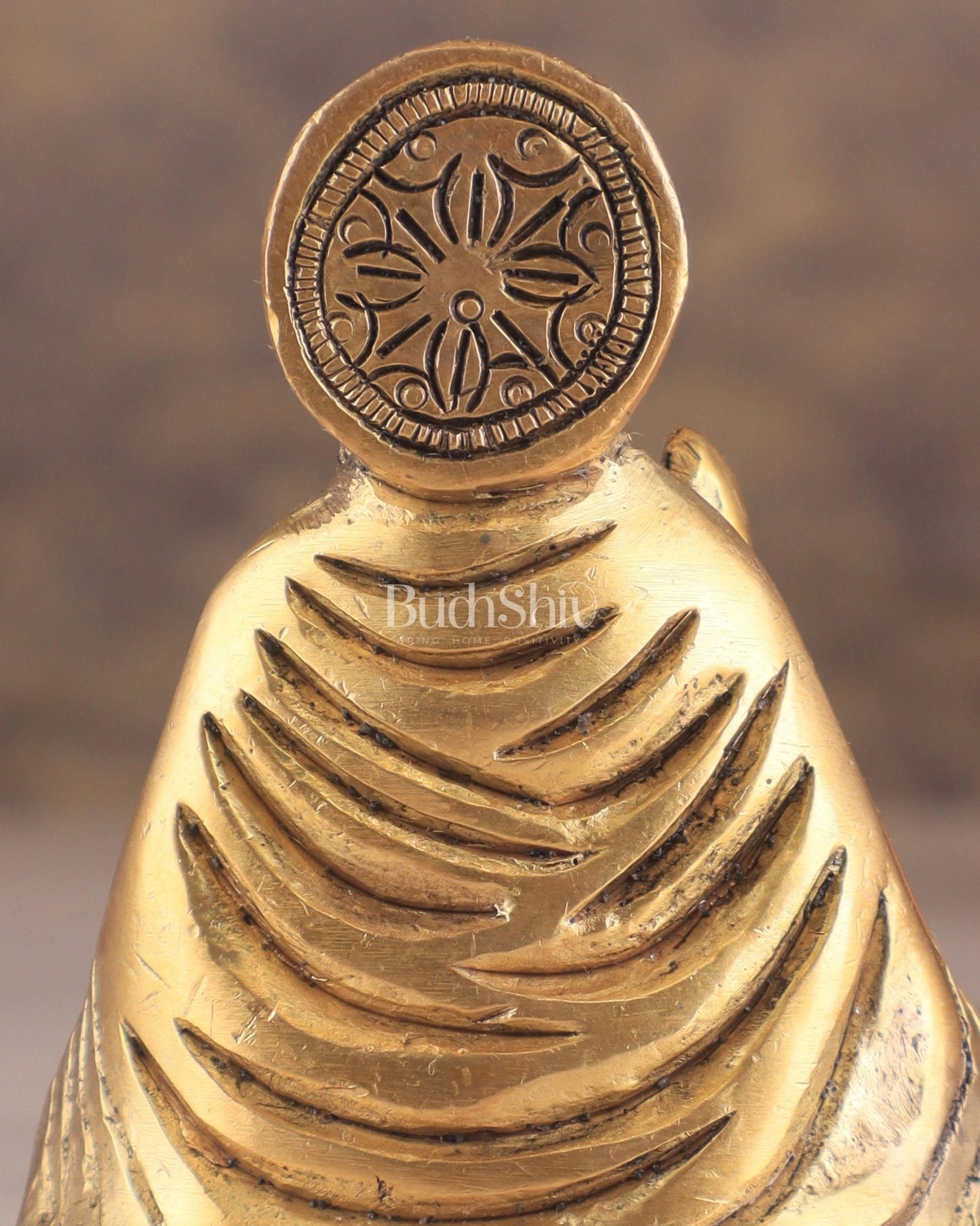 Brass Baba Guru Nanak Dev Ji miniature Statue - Sacred Sikh Religious Sculpture 3 inch - Budhshiv.com