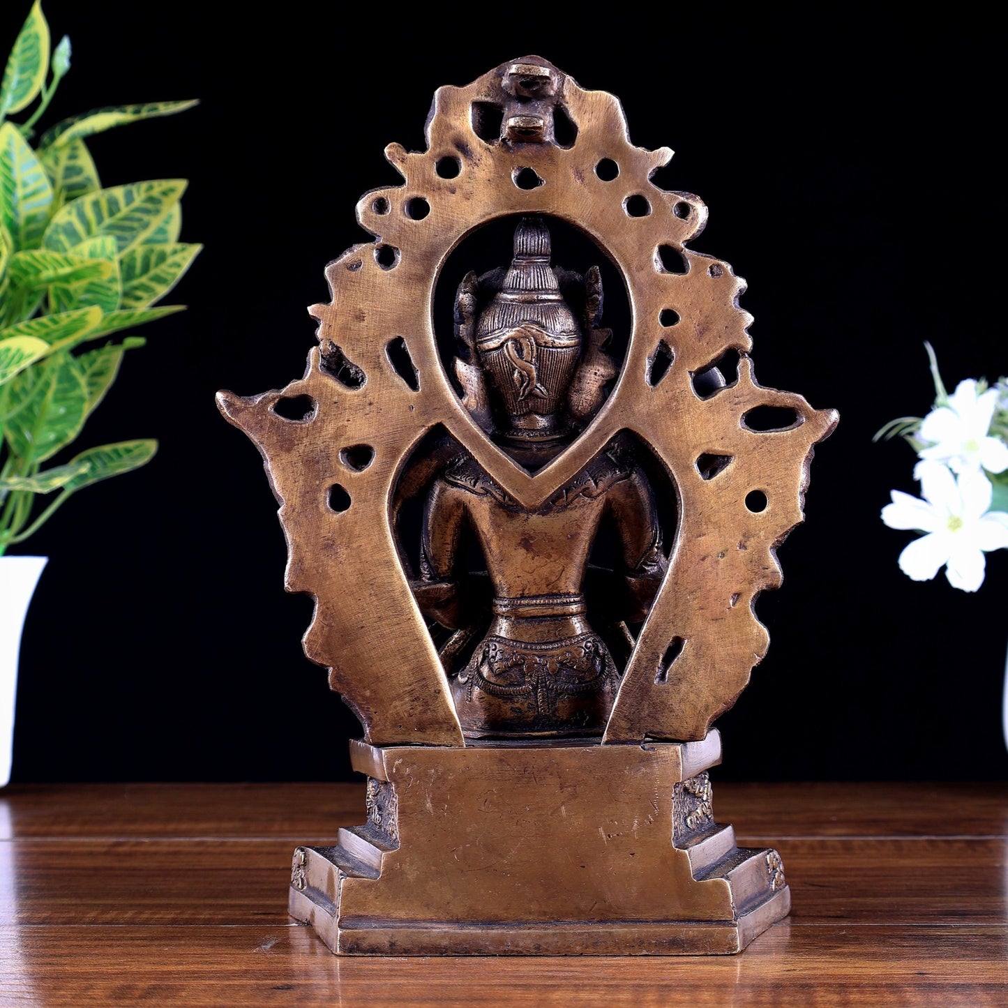 Brass Maitreya Buddha – The Future Buddha 9.5 inch - Budhshiv.com