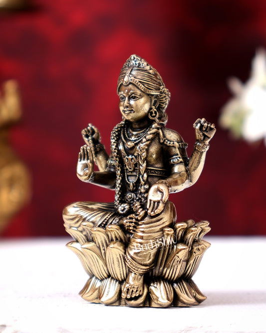 Brass Superfine Bala Tripura Sundari (Balambika) Idol 3 inch - Budhshiv.com