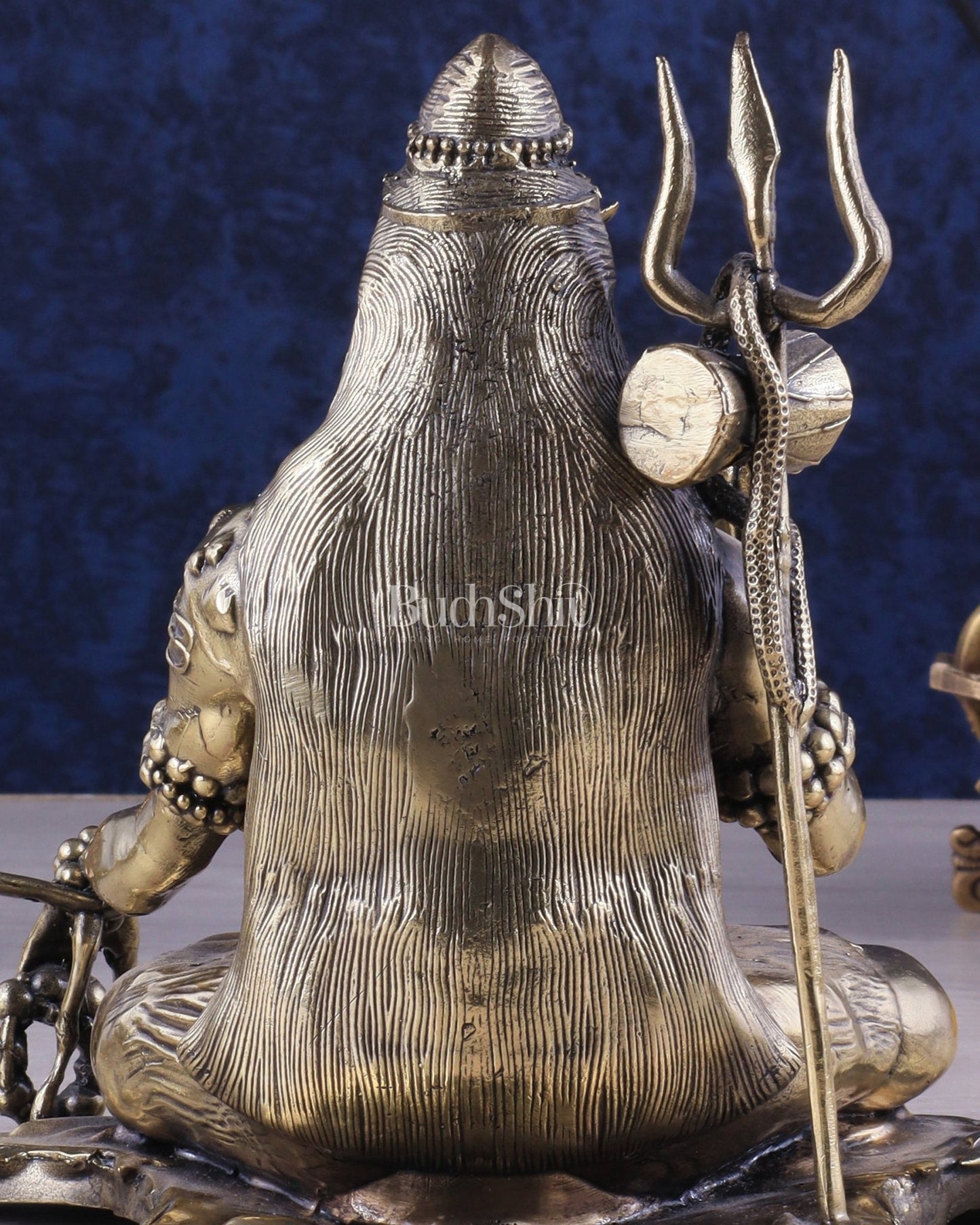 Brass Superfine Lord Shiva Statue 6.5" - Budhshiv.com