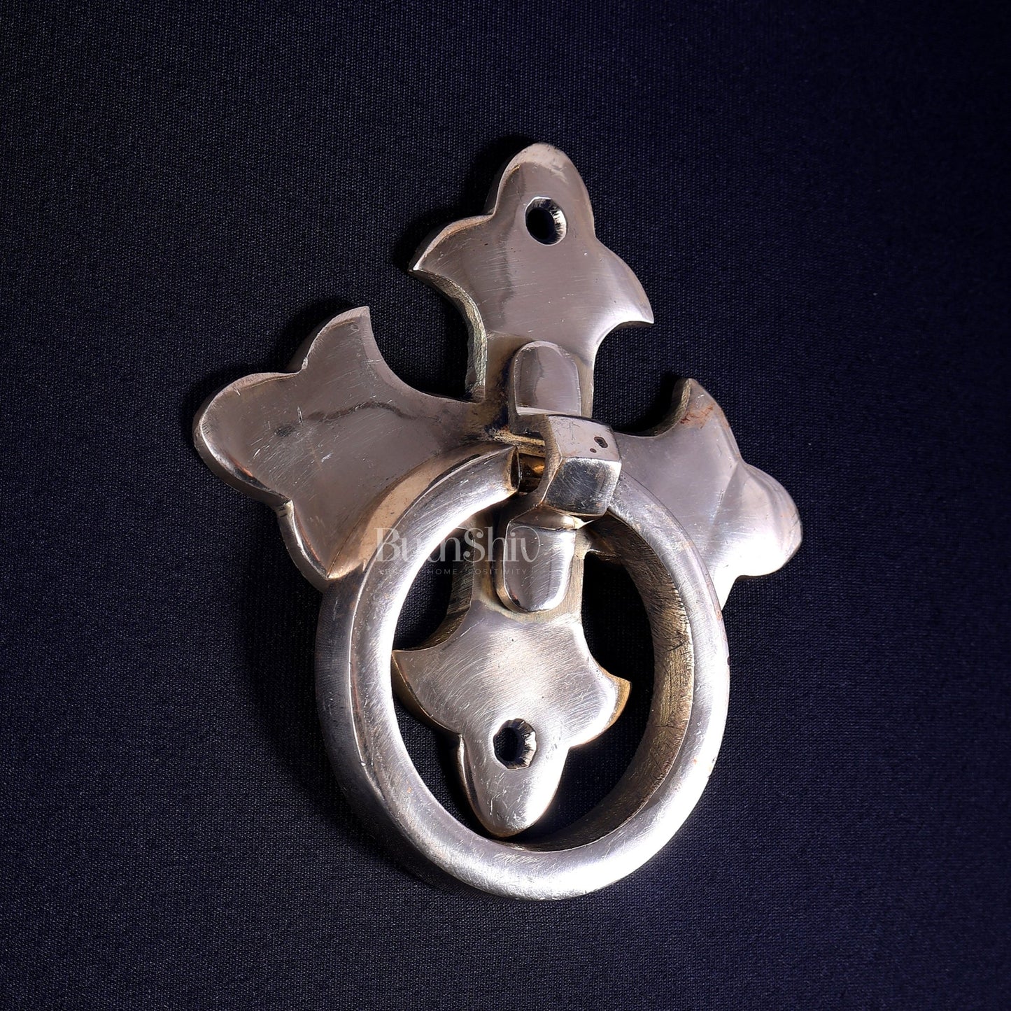 Classic Brass English Design Door Knocker | Main Door Hardware - Budhshiv.com