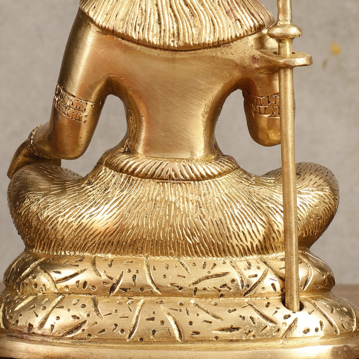 Pure Brass Aashirwaad Shiva Statue - 7.5 in Height - Budhshiv.com