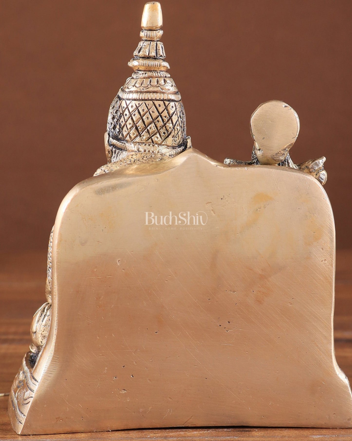Pure Brass Superfine Kuber Lakshmi Idol – Vastu Approved for Monetary Gains - Budhshiv.com