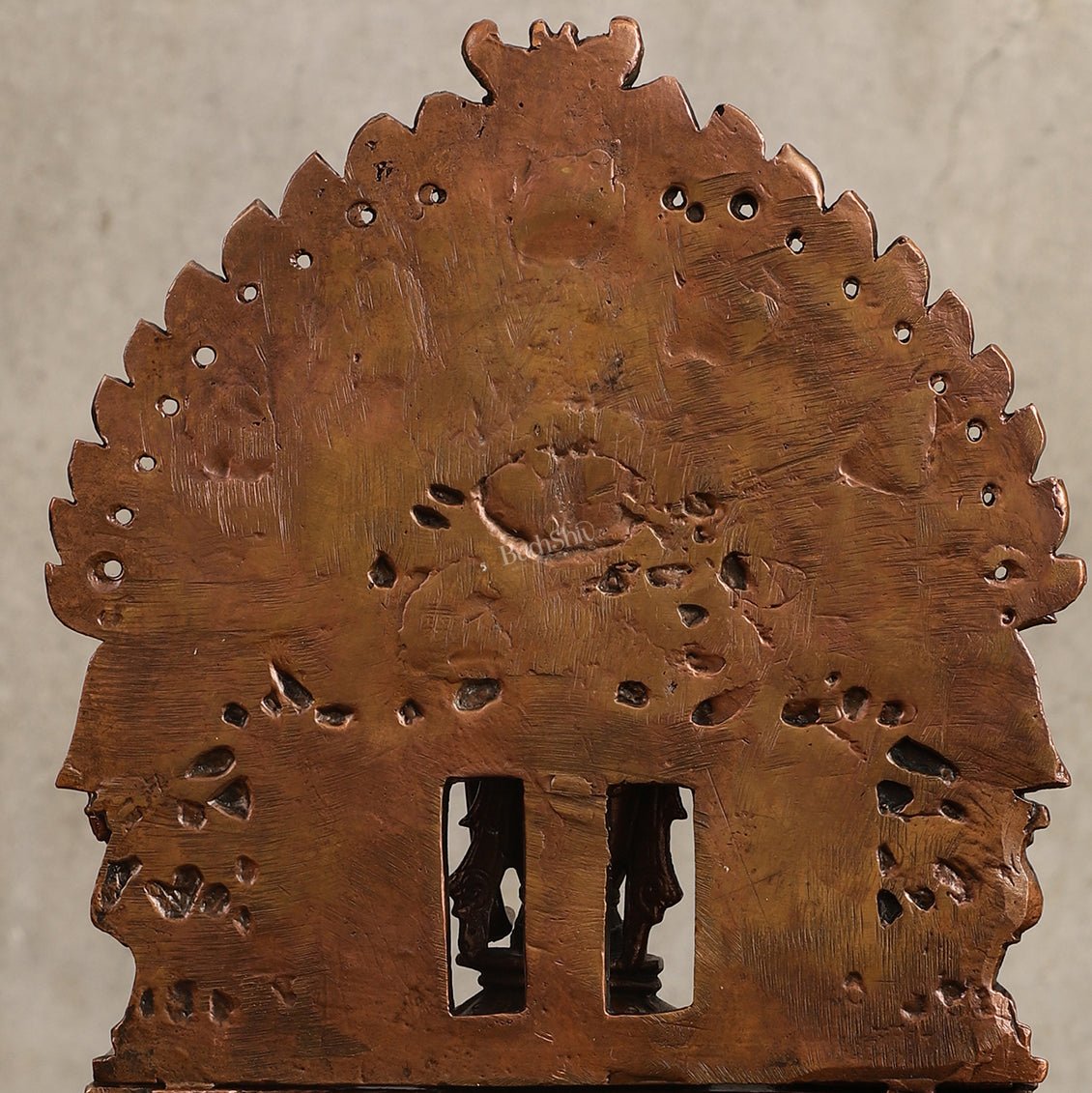 Pure Copper Ram Darbar Idol - 7 in Height - Budhshiv.com