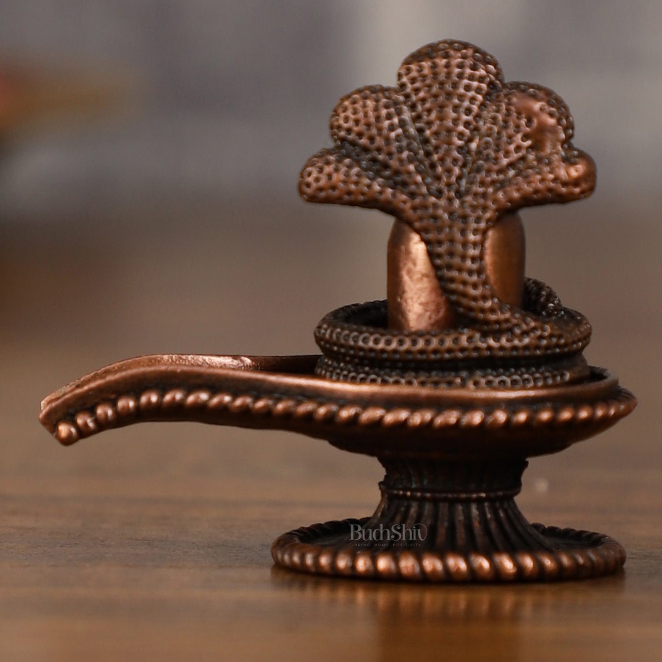 Pure Copper Shivling | 2 Inch Height - Budhshiv.com
