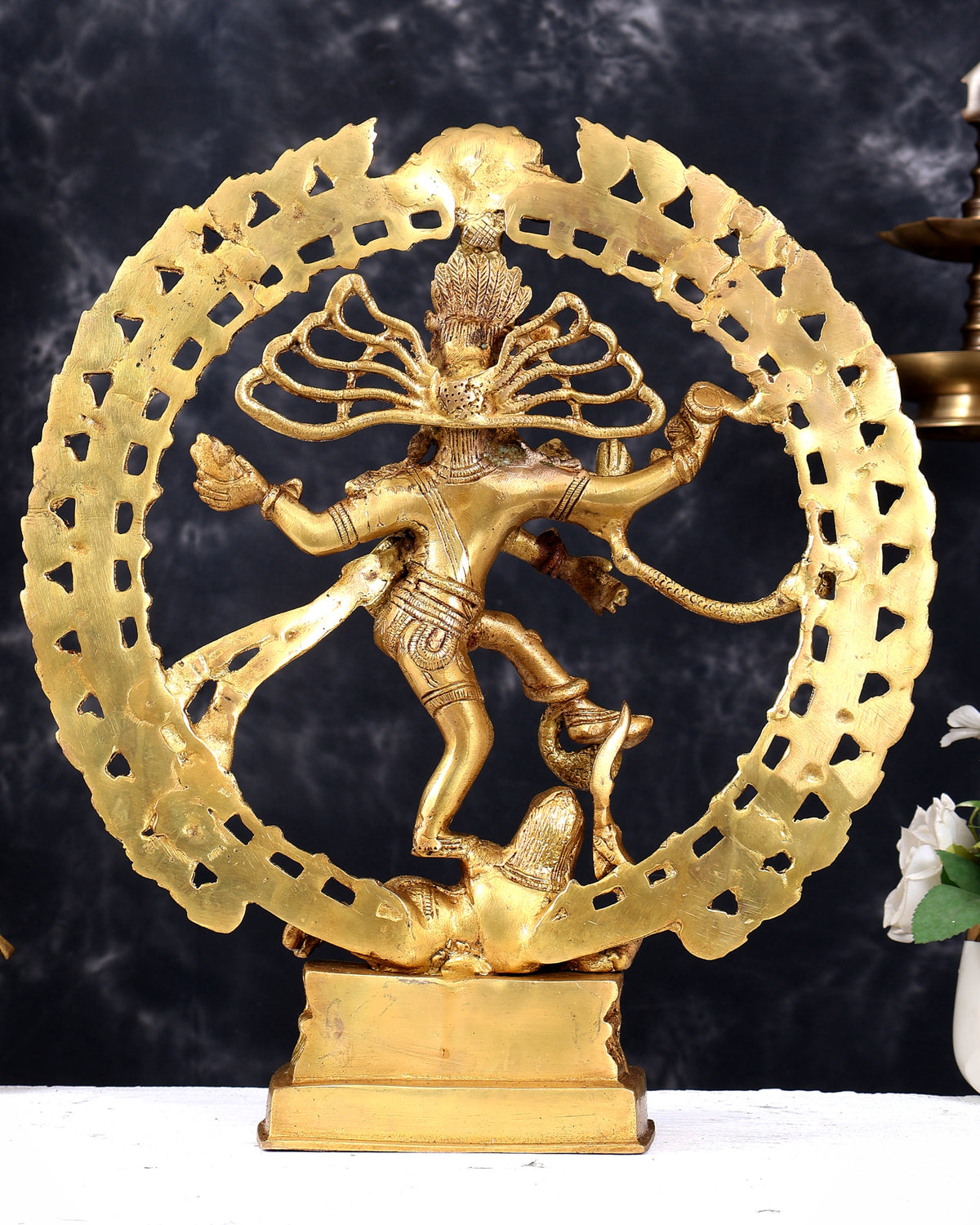 Brass Nataraja Statue 17 inch
