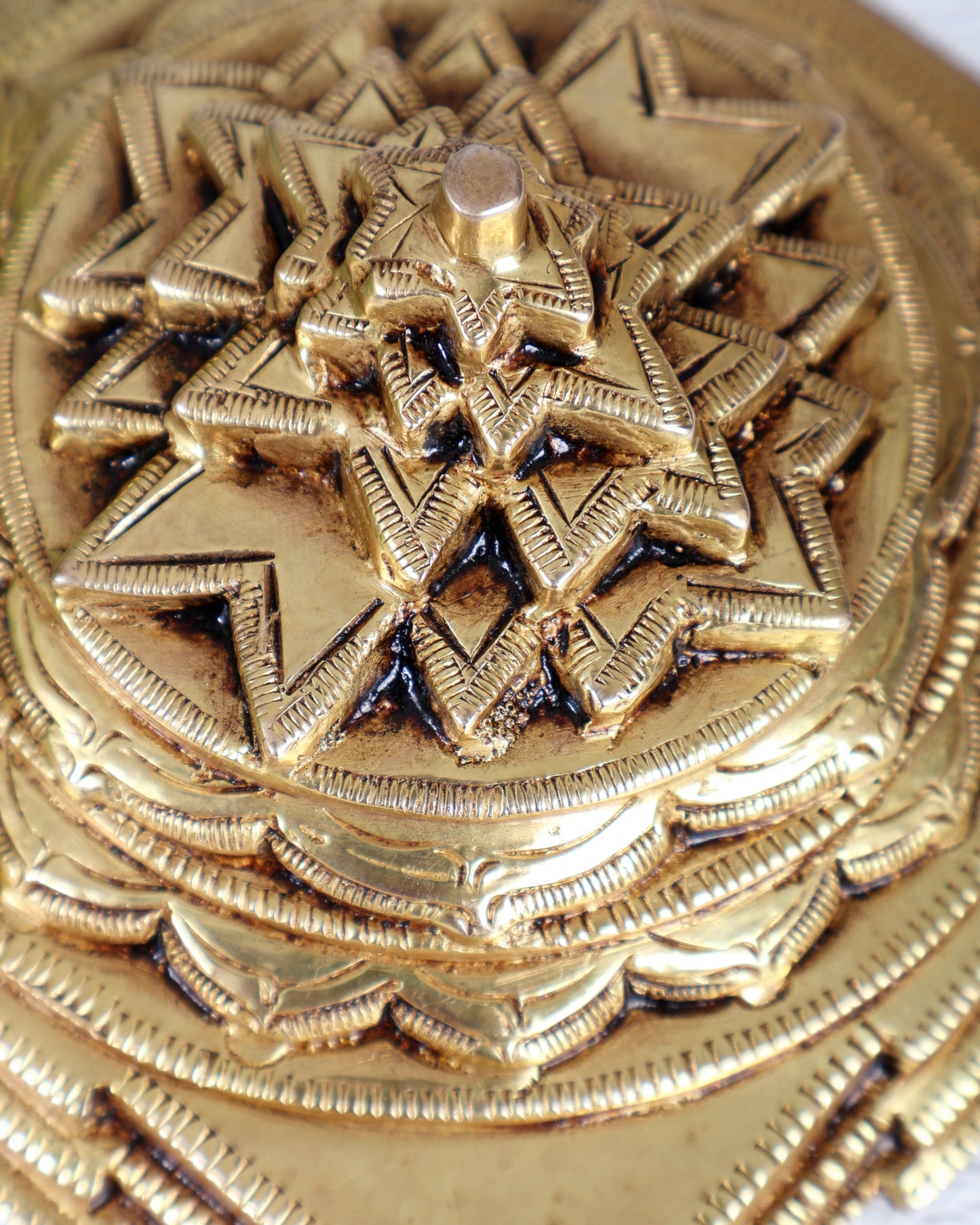Brass Meru Shri Yantra – Superfine Quality Sacred Vastu & Prosperity Yantra