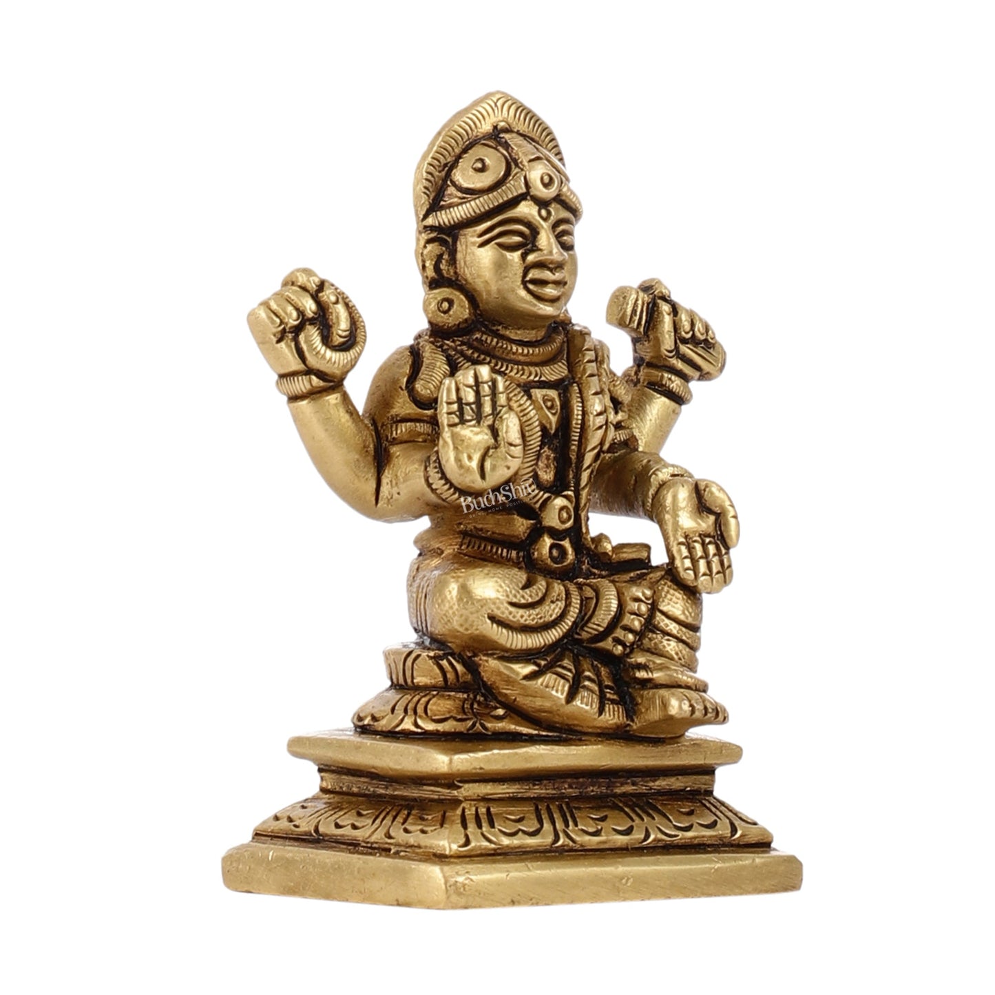 Brass Balambika Devi Idol | Height 3 inch - Budhshiv.com