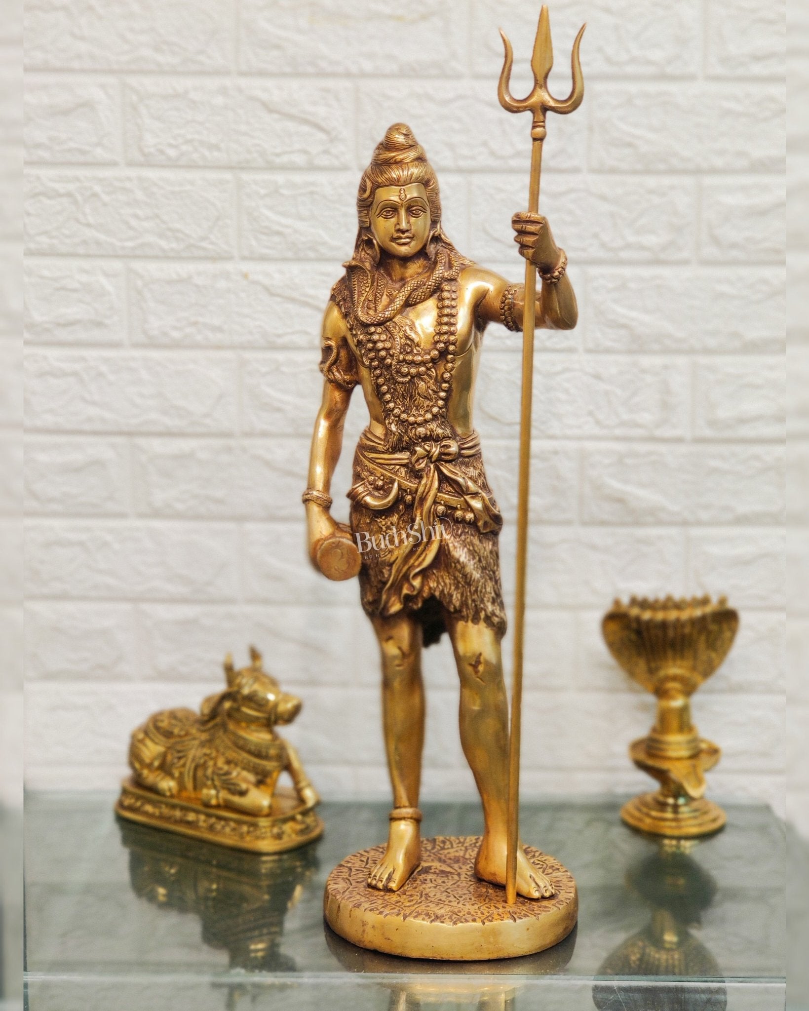 Buy Brass Standing Shiva Statue, 23 Tall