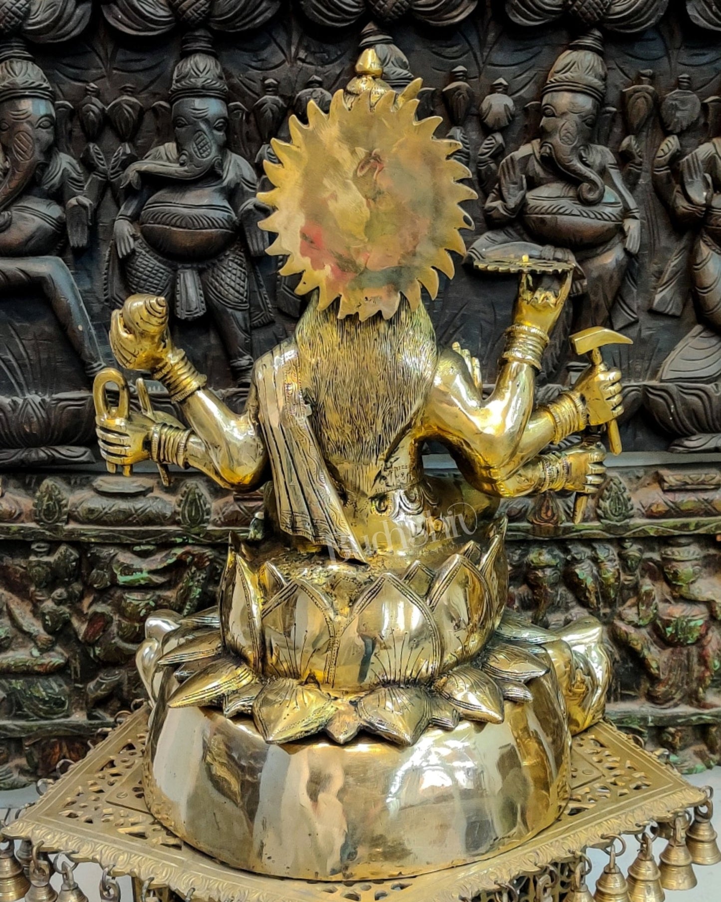 Brass Varahi Amman Large statue 21" - Budhshiv.com