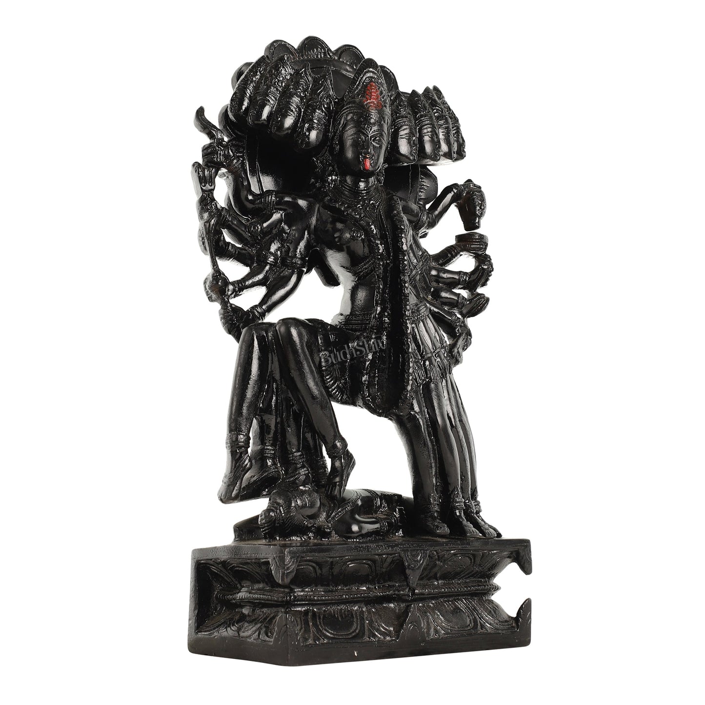 kali ma Brass Statue 15 inch - Budhshiv.com