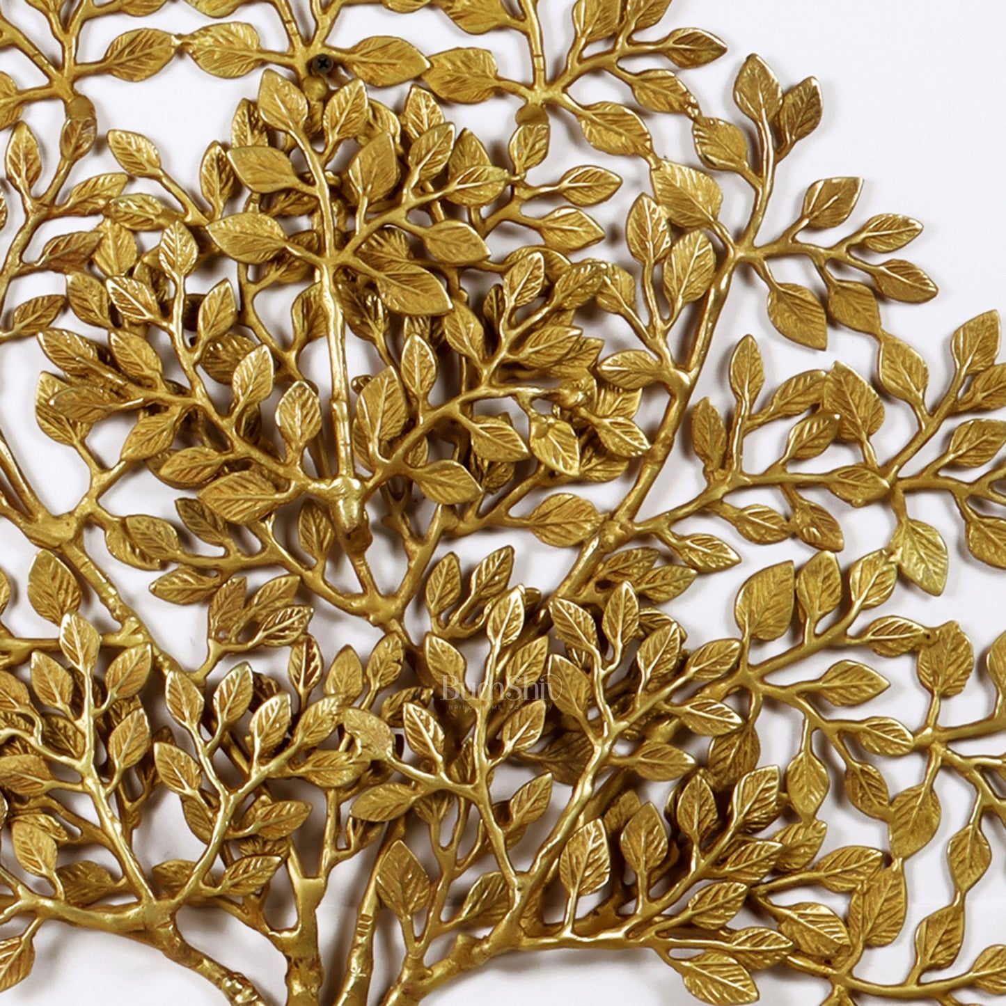 Pure Brass Superfine Wall Hanging Kalpavriksha Bodhi Tree 23" - Budhshiv.com