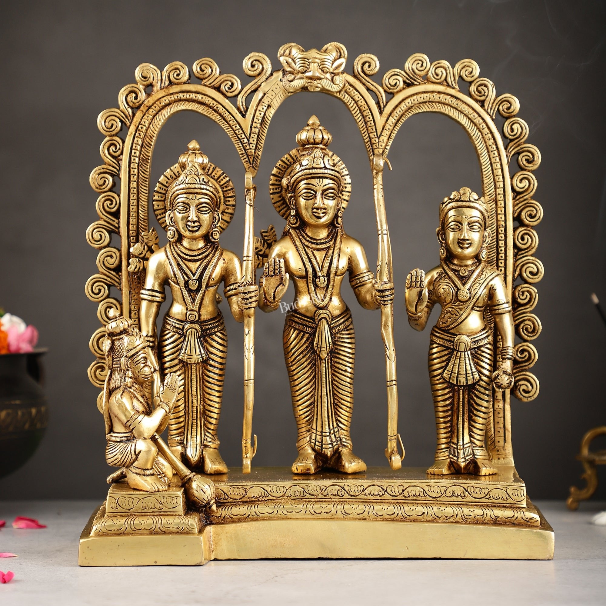 Superfine Brass Ram Darbar Idol - 12 –