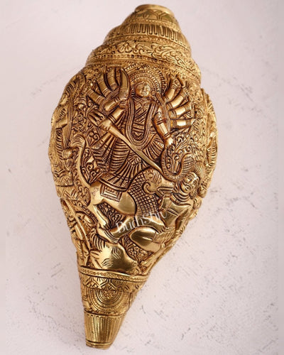 Shankh - Brass Decor