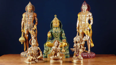 Hanuman Brass Idols