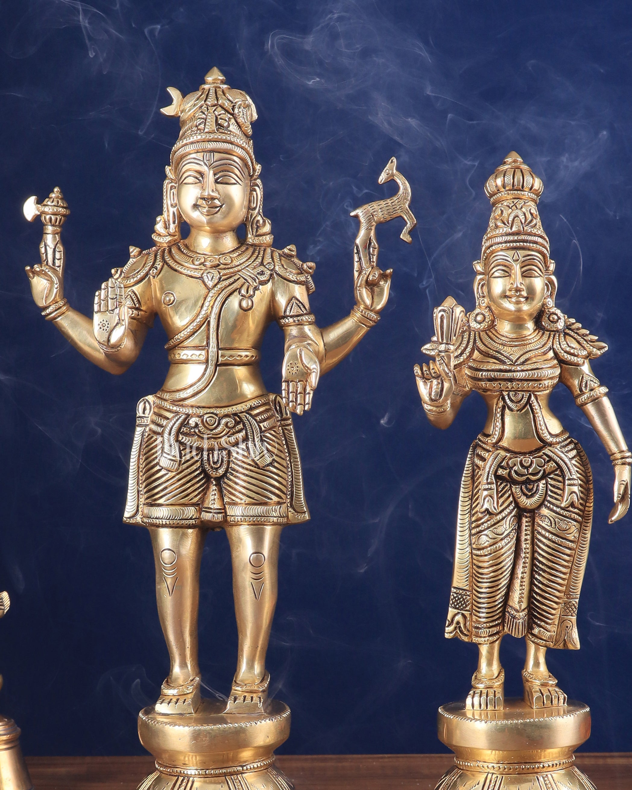 Shiva statue 19.5 cm | Lord hotsell Shiva Brass idol | Shiv bronze Figure| Home decor | Adiyogi | om tridev