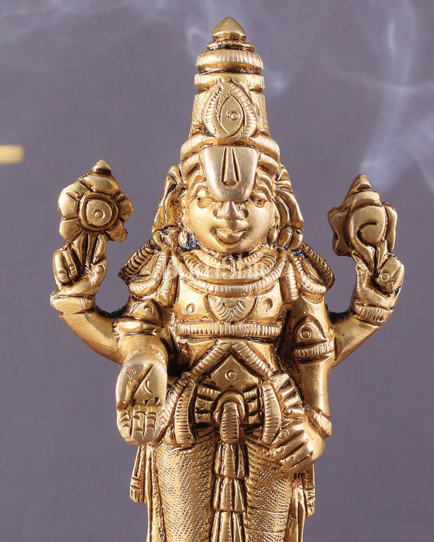 Superfine Brass Tirupati Balaji Idol (Small) 5.5"