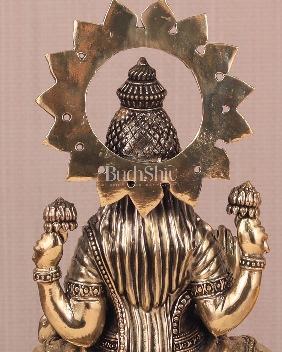 Brass Superfine lakshmi Idol - 8"