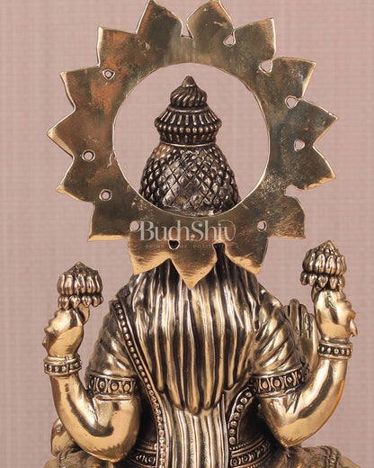 Brass Superfine lakshmi Idol - 8"