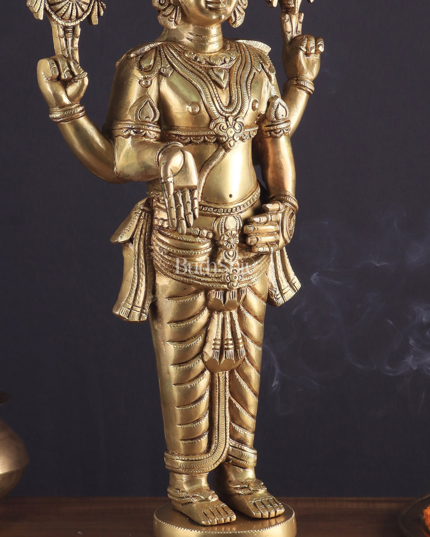 Brass Superfine Lord Venkateshwara Swamy Idol | 23 Inch (58.4 cm) | Divine Blessings