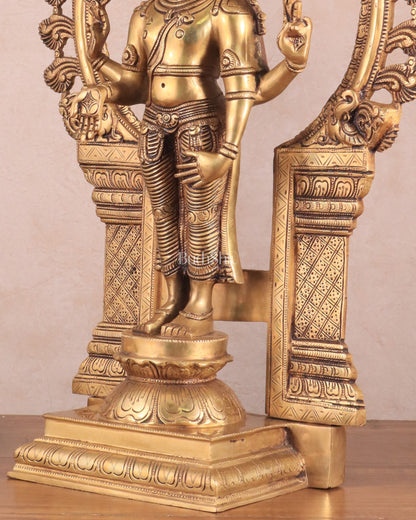 Brass Tirupati Balaji Lord Venkateshwara Swamy idol