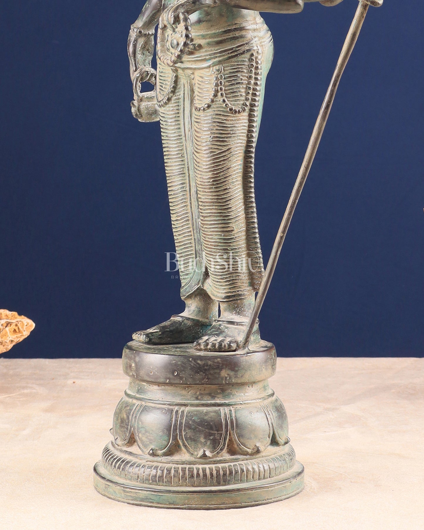 Bronze Standing Lord Brahma Statue | Indonesian Lost Wax Casting 21.5"