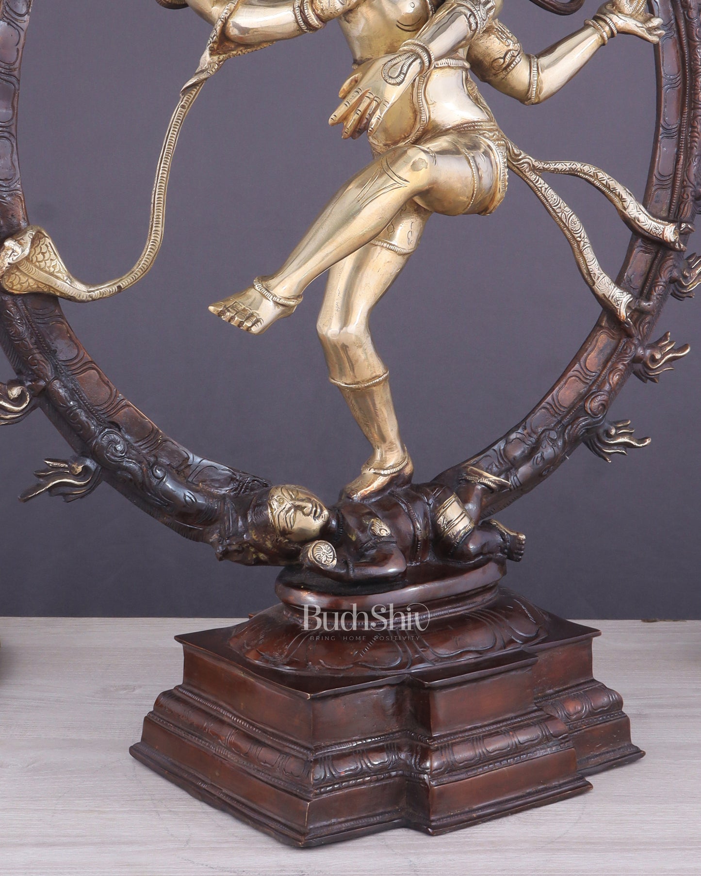 Brass Superfine Nataraja Statue 25" Double Chola tone