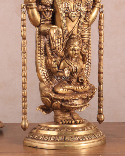 Superfine Brass Tirupati Balaji Idol | Height 20 inch