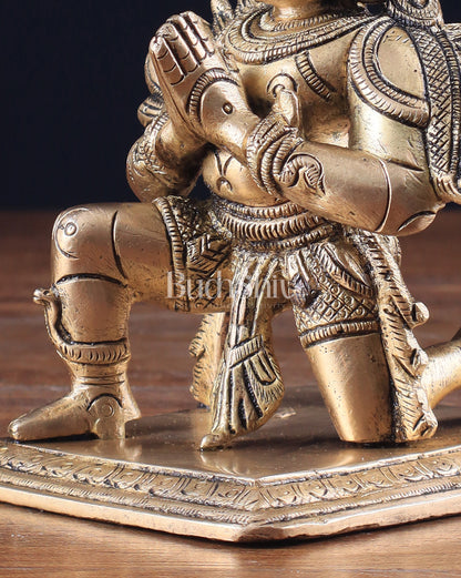 Brass Garuda Statue 5"