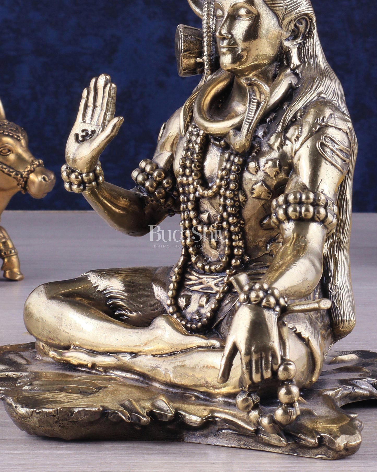 Brass Superfine Lord Shiva Statue 6.5"