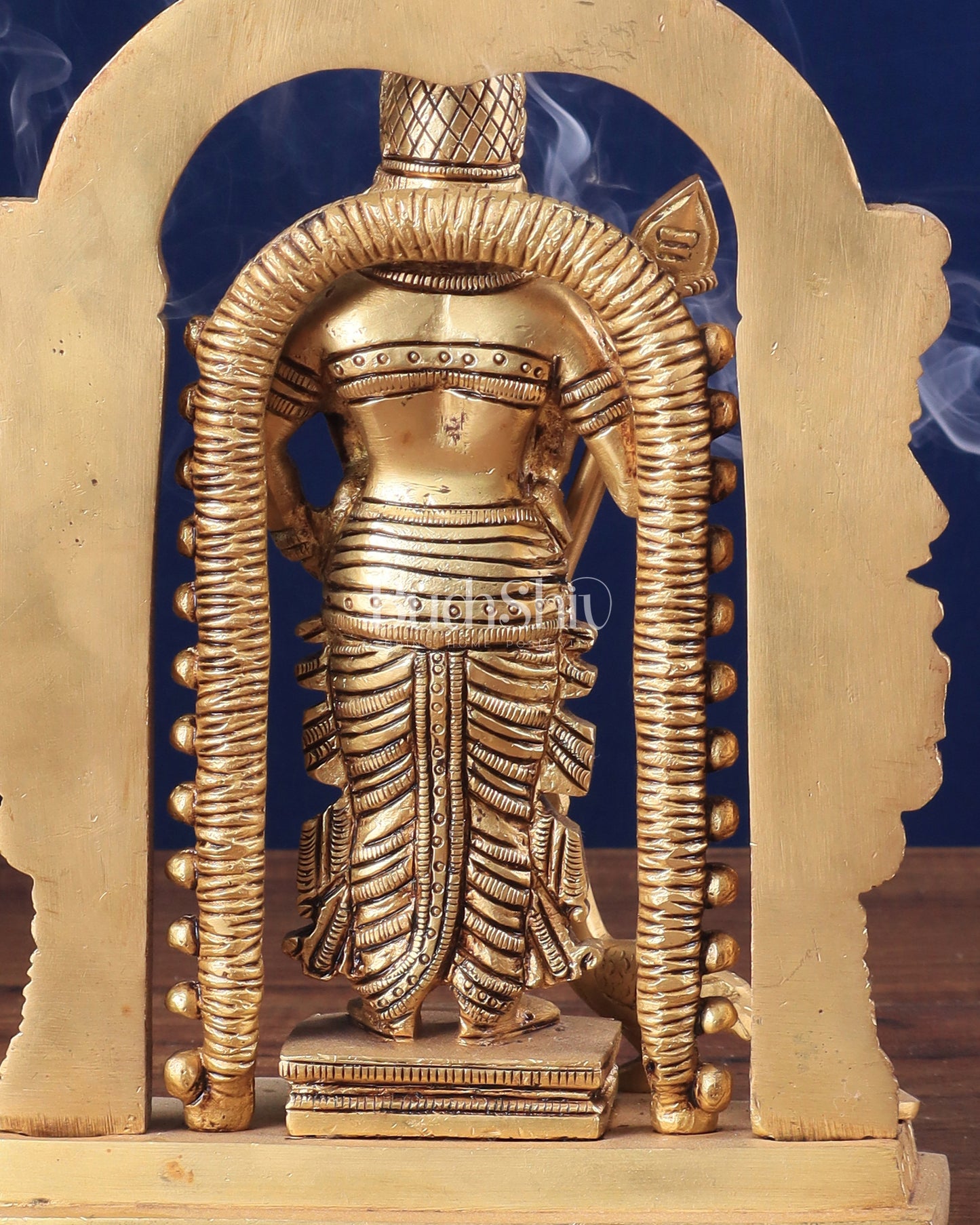 Pure Brass Lord Murugan Swamy statue 9"