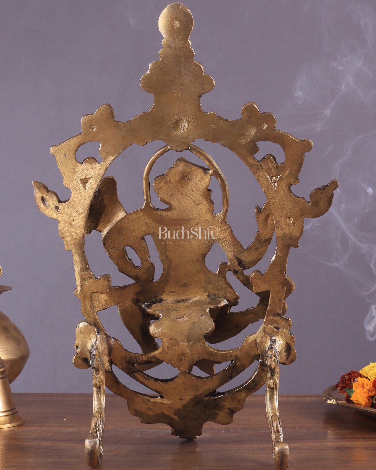 Pure Brass Lord Hanuman Table Accent 12"