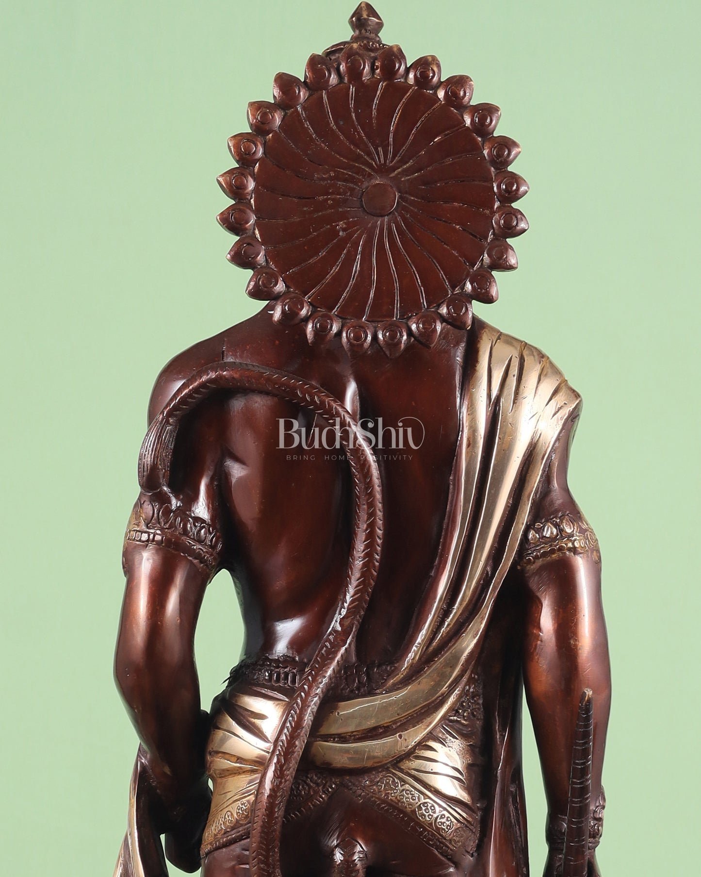 Brass Lord Hanuman Statue Standing 24" Height dual tone