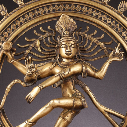 Pure Brass Nataraja Statue | 24"