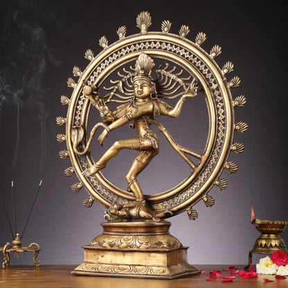 Pure Brass Nataraja Statue | 24"