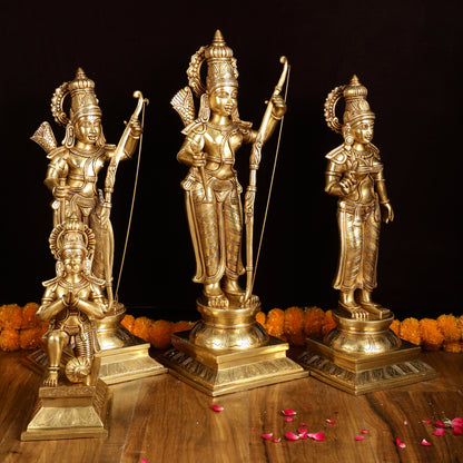 Pure Brass Large Ram Darbar Set | Superfine Quality | 27 Inch | 46.17 KG