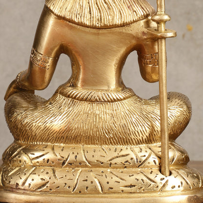 Pure Brass Aashirwaad Shiva Statue - 7.5 in Height