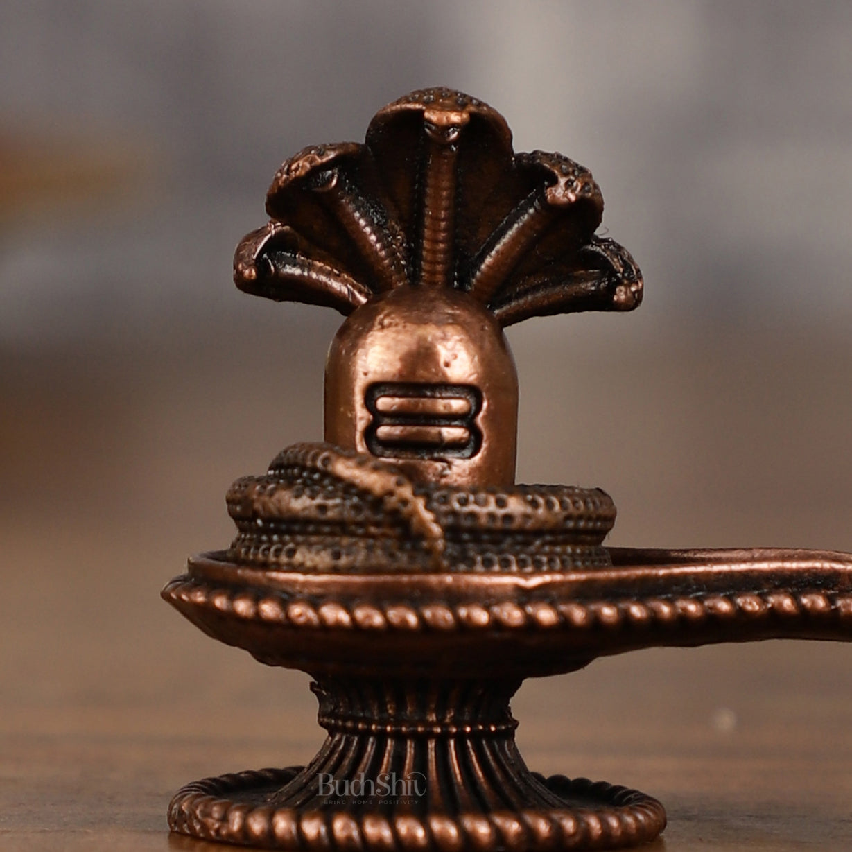 Pure Copper Shivling | 2 Inch Height