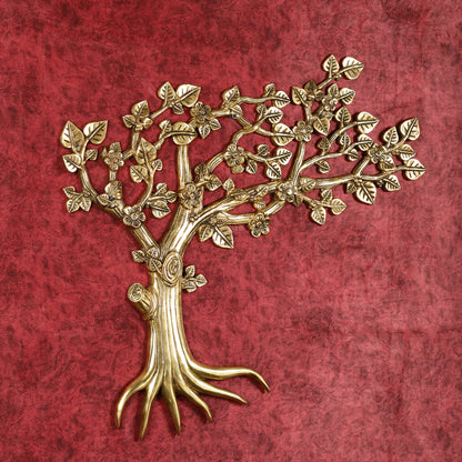 Brass superfine wall hanging Kalpavriksha tree