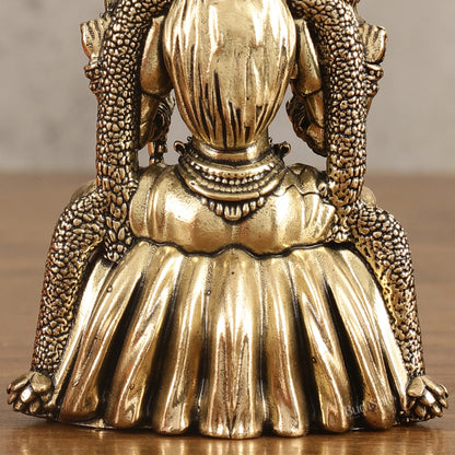 Brass Superfine Lalitadevi Rajarajeshwari Idol - 4 in Height