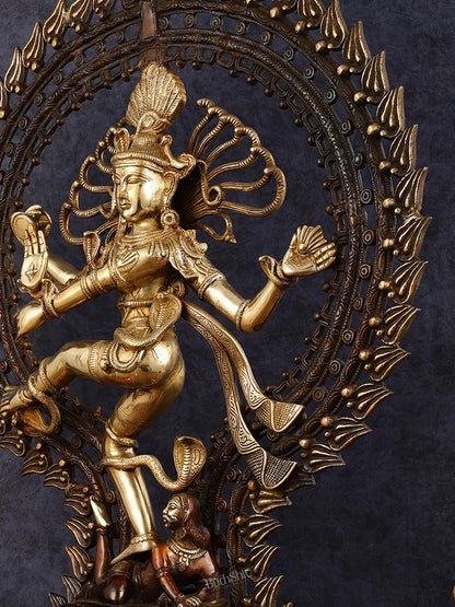 Handcrafted Brass Nataraja Statue | 30"