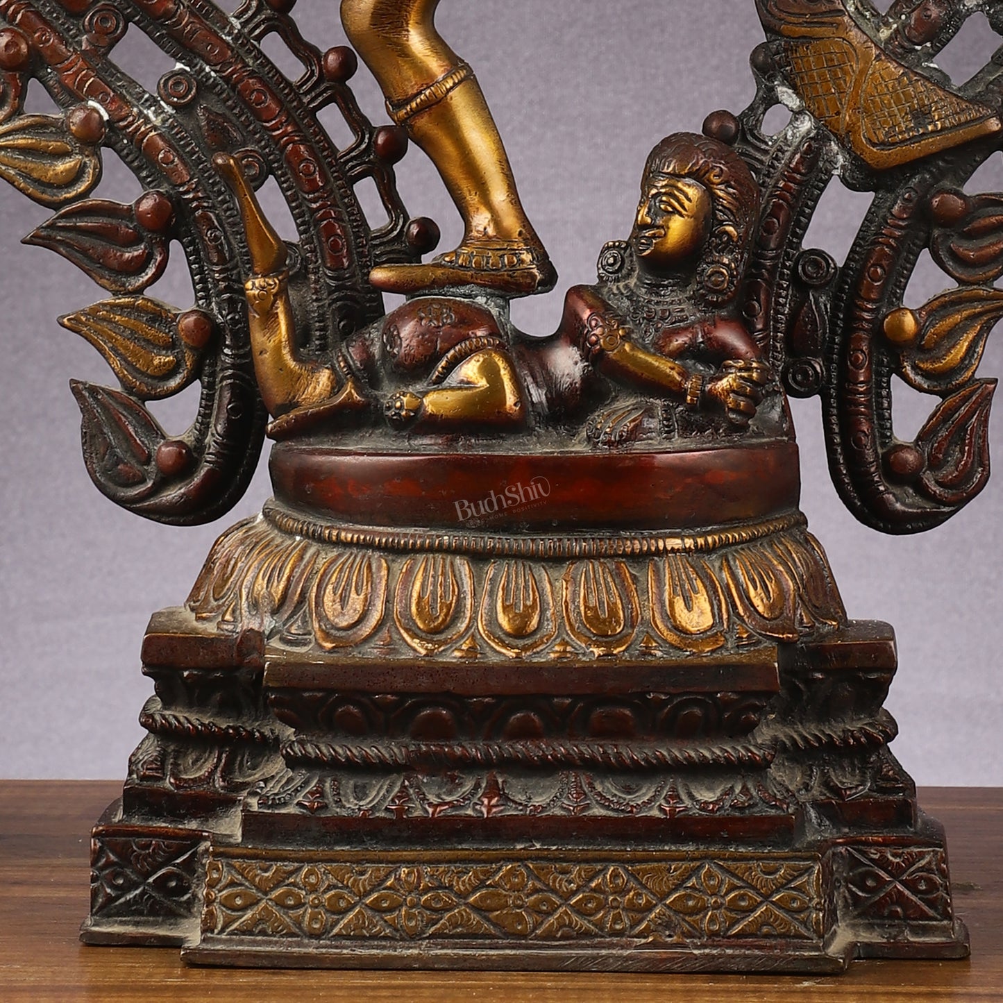 Handcrafted Chola Style Nataraja Statue - 22.5 Inch Pure Brass Sculpture