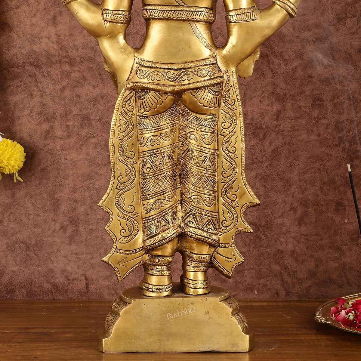 Handcrafted Superfine Brass Lord Tirupati Balaji Sculpture - 24"